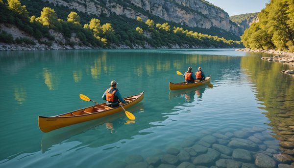 Comment réserver des excursions en canoë dans la région de l'Ardèche ?