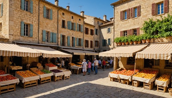 Marchés incontournables en sud Ardèche