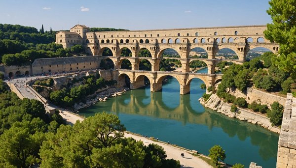 L'histoire fascinante du pont du gard a travers les siècles