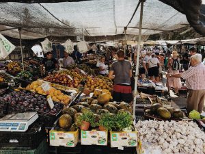 Les jours de marché.